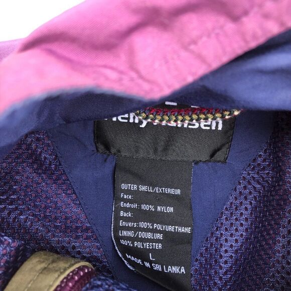 Helly Hansen Nylon Jacket Purple Large - Picture 5 of 9